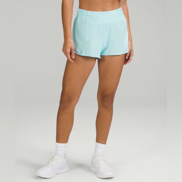lululemon athletica Pants - iceing Blue lululemon shorts size 2 high rise 2.5